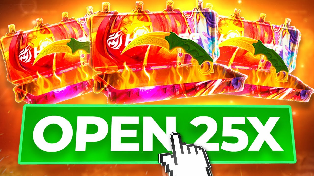 I Opened 25x PANDA KNIFE CASES and Somehow Made PROFIT... - HELLCASE CASE OPENING