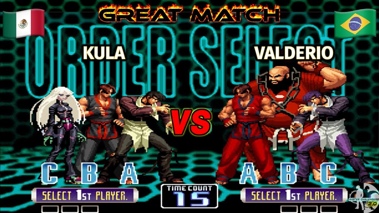 KULA MÉXICO DESAFÍA A RUDO JUGADOR DE BRASIL ¡VAN CON TODO! KOF 2002