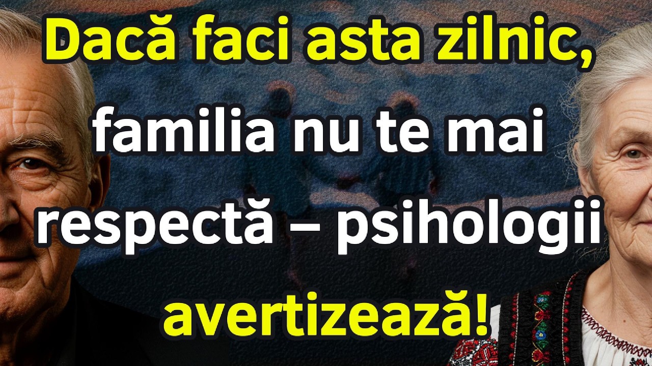 👴👵 Fără să vrei, îți pierzi autoritatea în familie din cauza acestui comportament!