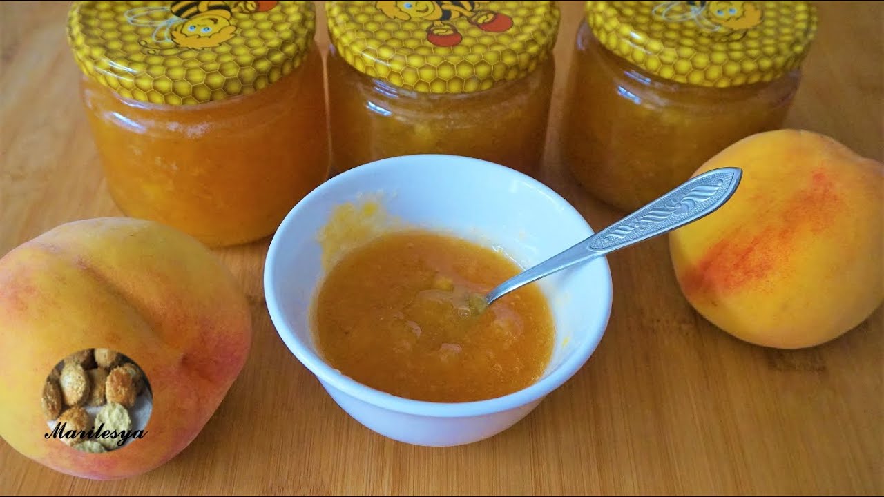 Густой Джем из Персиков просто и быстро!