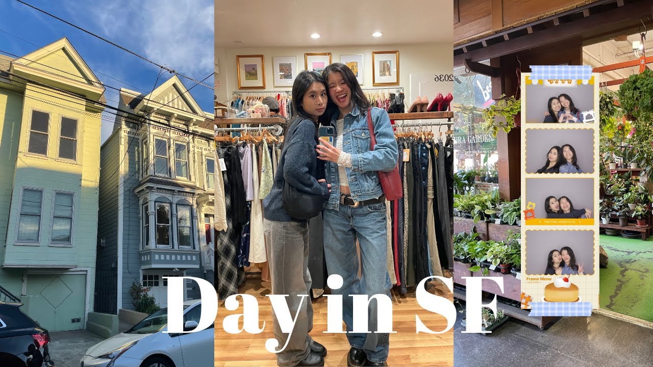 Day in SF | matcha, japantown, & thrifting