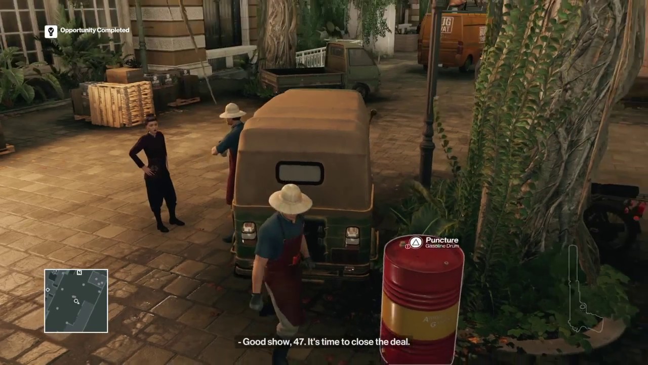 HITMAN&trade; Tick Took and Tuk-Tuk and Away