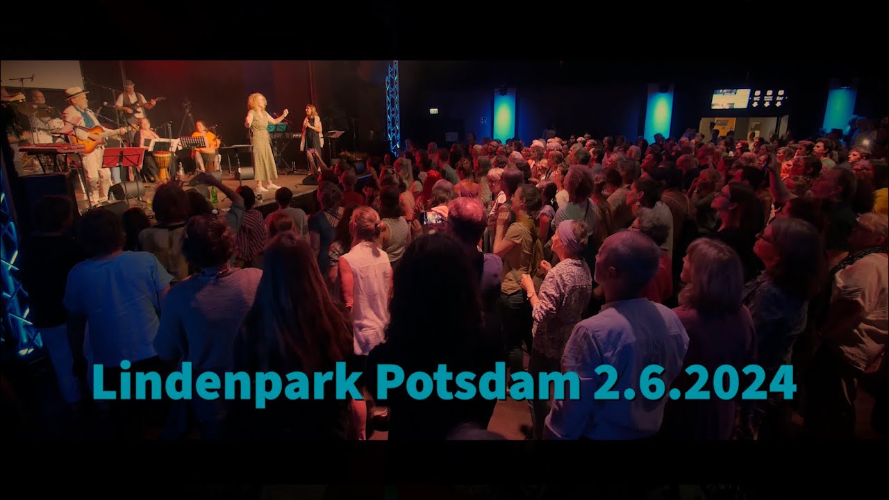 One Day - EIN LIED FÜR DEN FRIEDEN -  600 Menschen singen im Lindenpark Potsdam am 2. Juni 2024