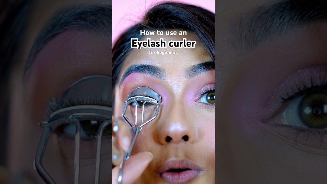 HOW to use an *eyelash curler* STEP BY STEP 😍 in depth tutorial for beginners 💖 #makeup