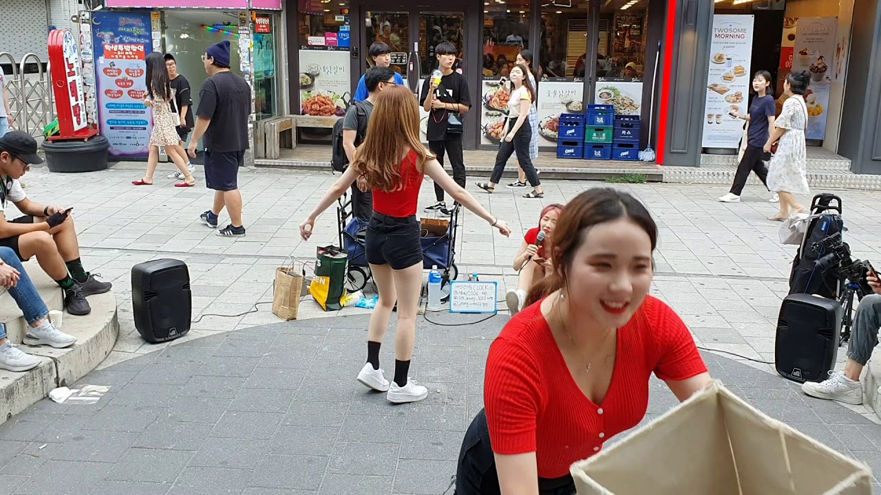 클락(CLOCK)/ COVER DANCE 20190813 홍대(Hongdae) 버스킹(Busking)