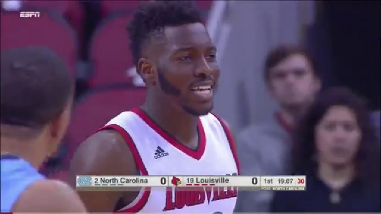 #19 Louisville vs #2 North Carolina 2016 (Basketball Full Game)