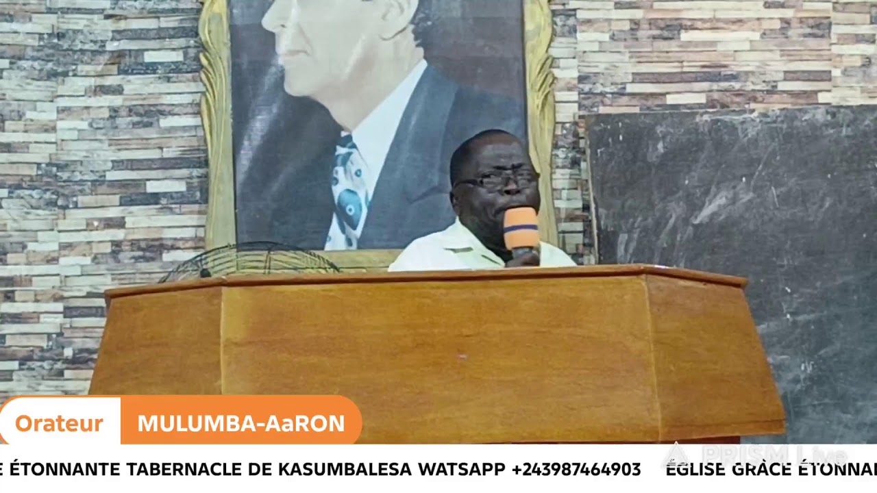 VENDREDIDI 13/02/2026 ORATEUR :MULUMBA-ARON THÈME :OBÉIR À LA VOIX DE L'ANGE