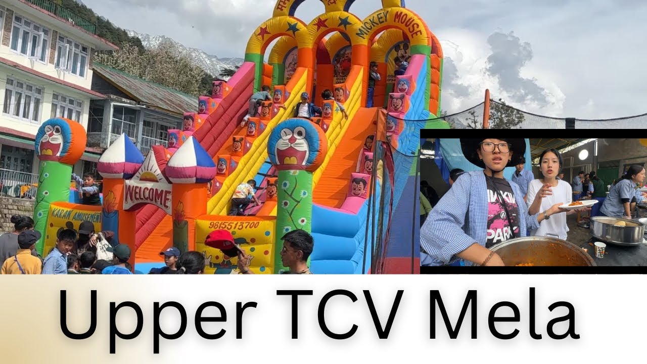 Glimpse of UPPER TCV MELA #tibetanvlogger #dharamshala 