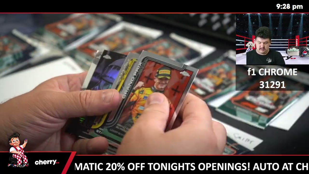 2025 Topps Chrome Formula 1 F1 1 Box Opening - #31291・Random Pack (Jan 29 4pm)