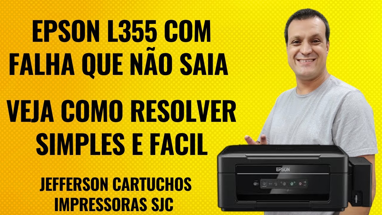Risco no preto L355 – Solução Korea Ink funcionou