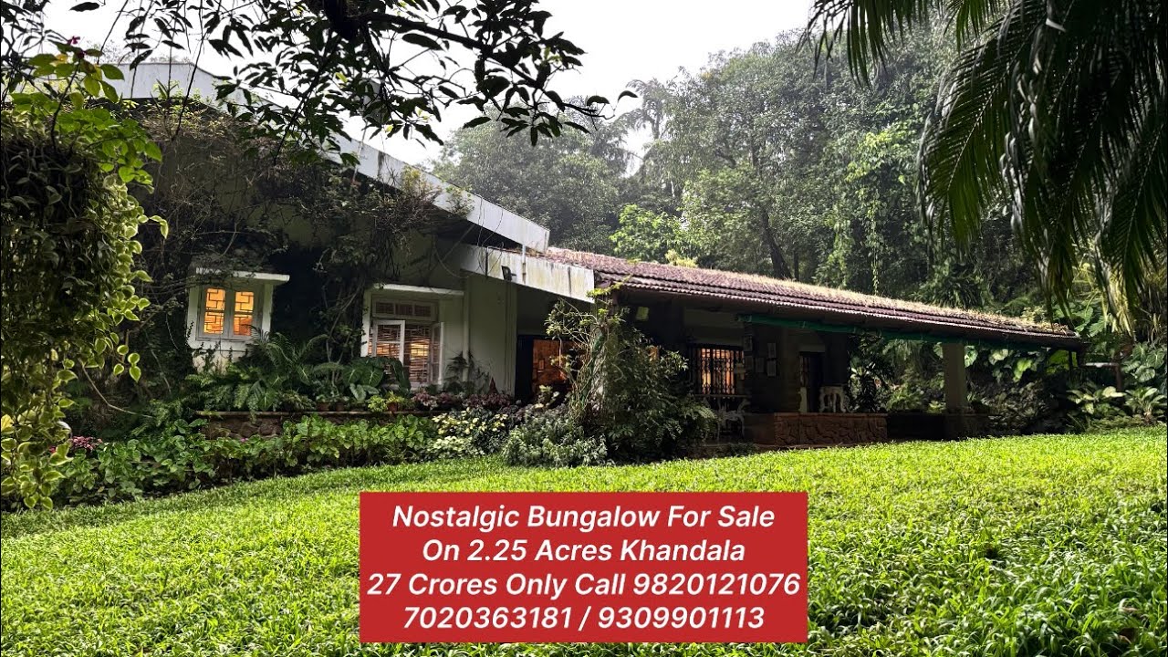 Nostalgic Bungalow For Sale In Lonavala @yopropertyexplorer
