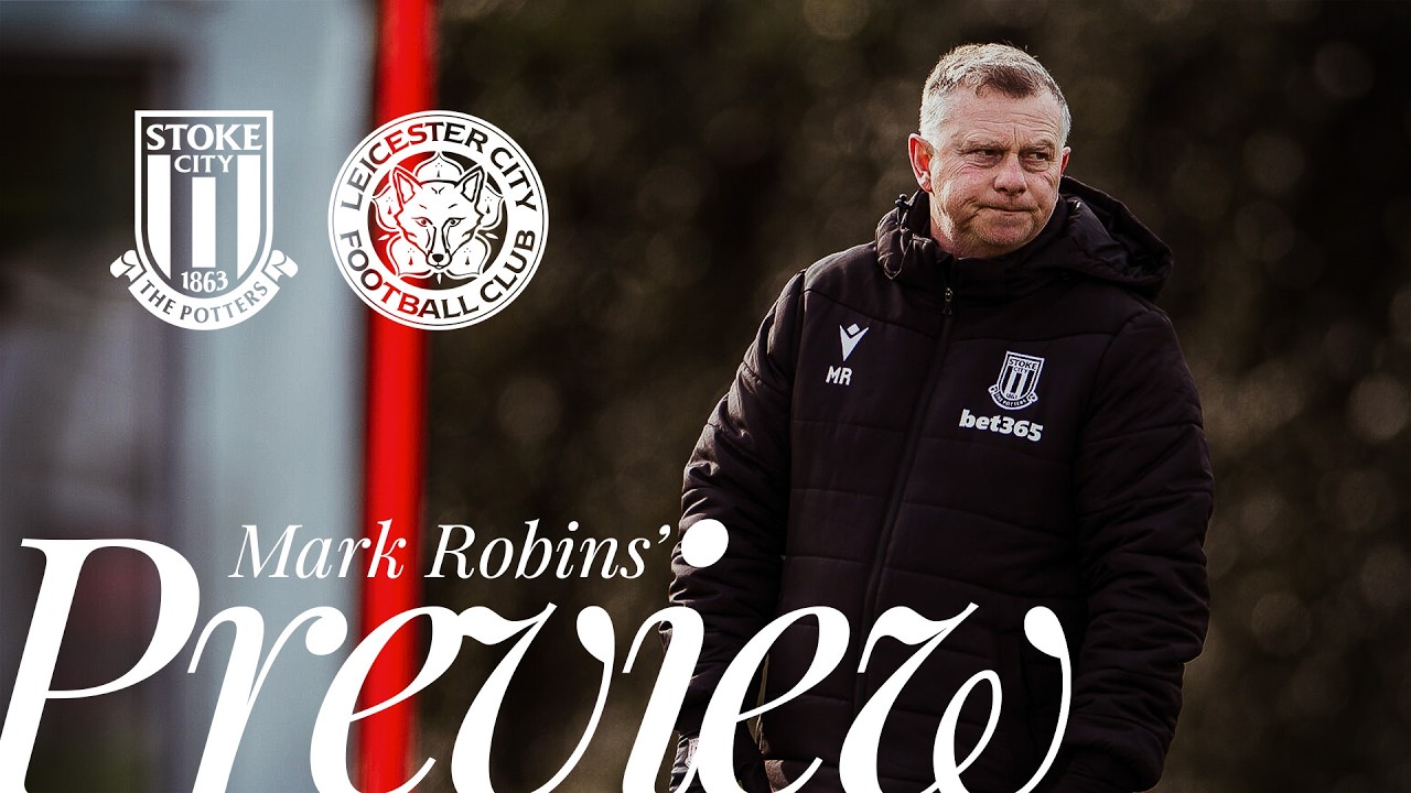 'Step up and deliver' | Robins on new building & Leicester City challenge