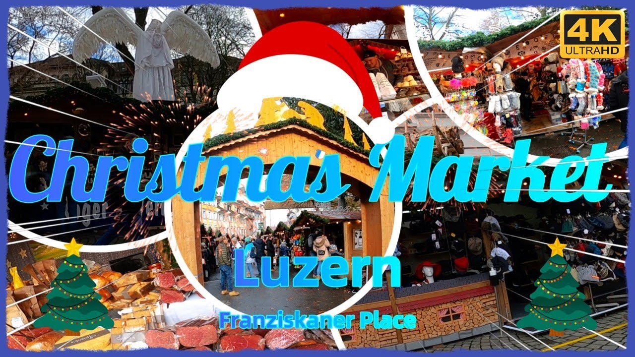 Swiss Christmas Market: Luzern #vlog19
