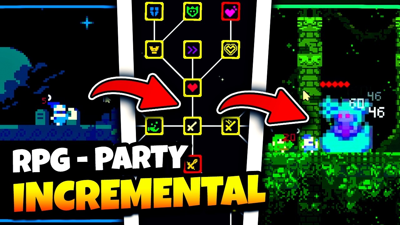 In This Incremental Game You Assemble a Party of Heroes!