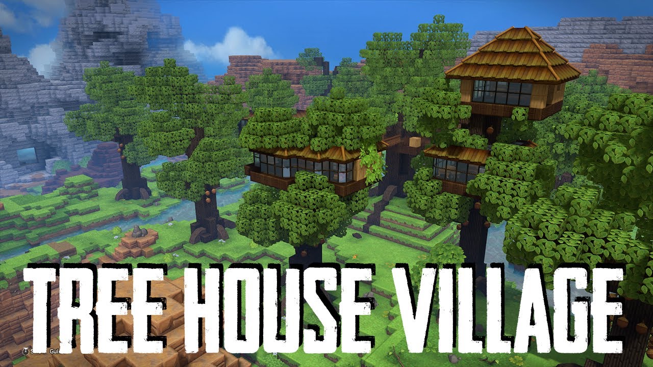 My Tree House Village - DQB2 Build