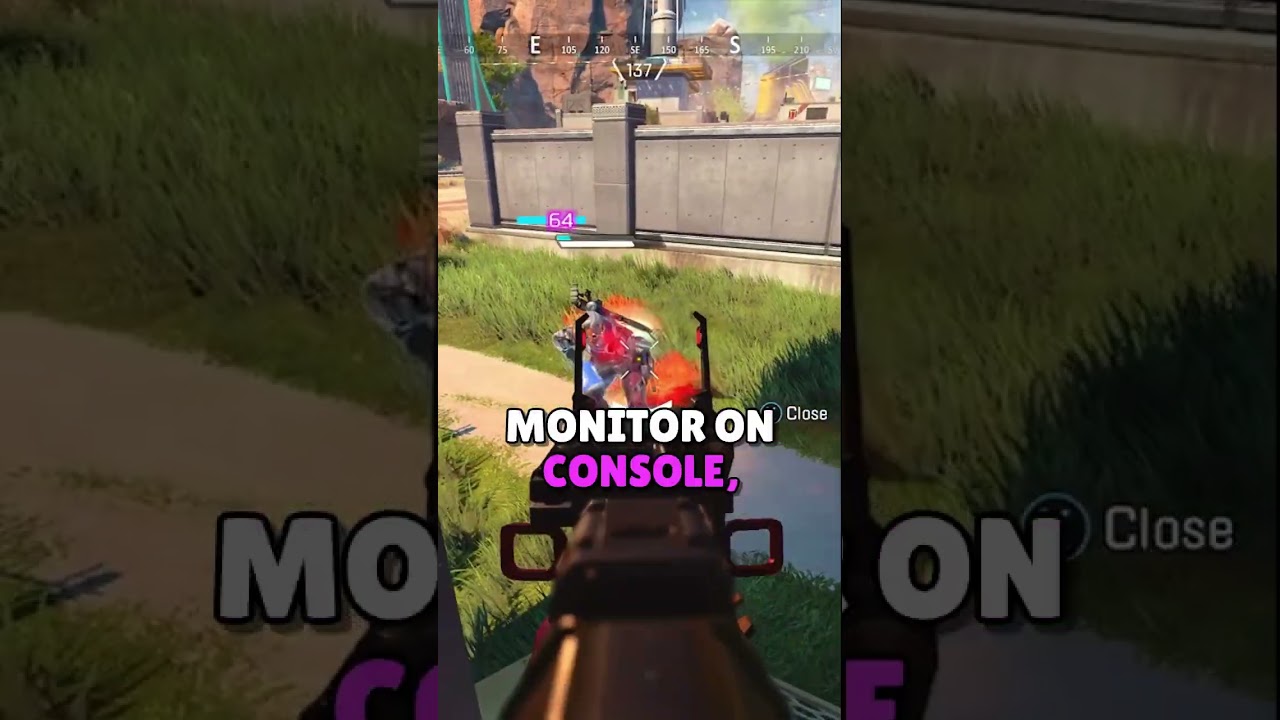 The Impact of Input Delay in Apex Legends: Console vs PC #shorts