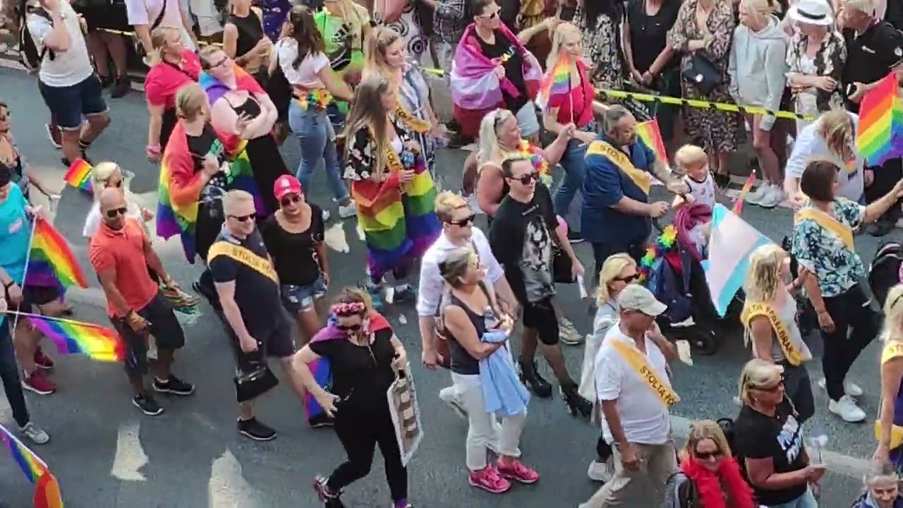 Parade HLTQ August, 3 2019, Stockholm