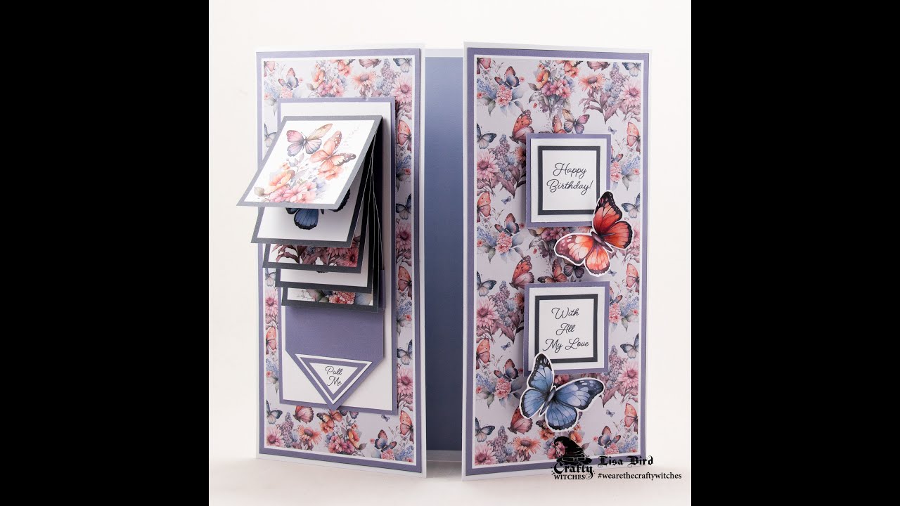 Gatefold - Waterfall Card Tutorial