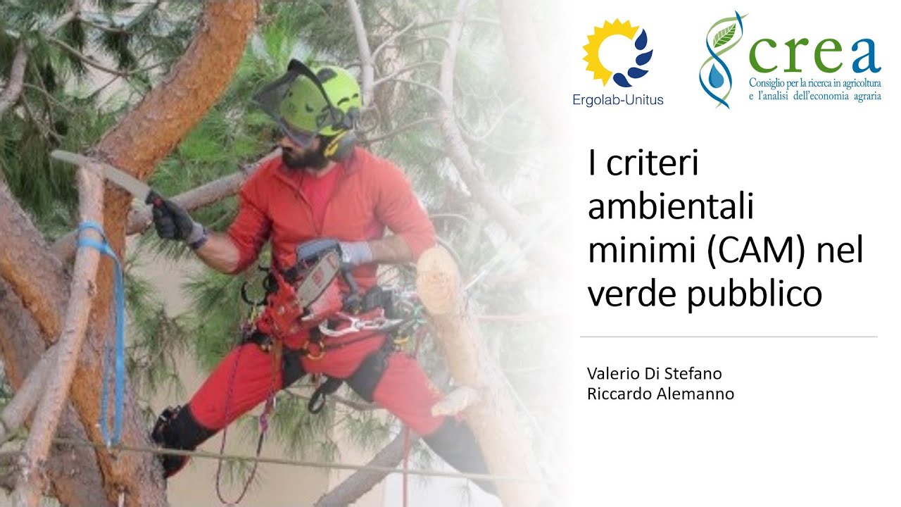 I criteri ambientali minimi (CAM) nel verde pubblico
