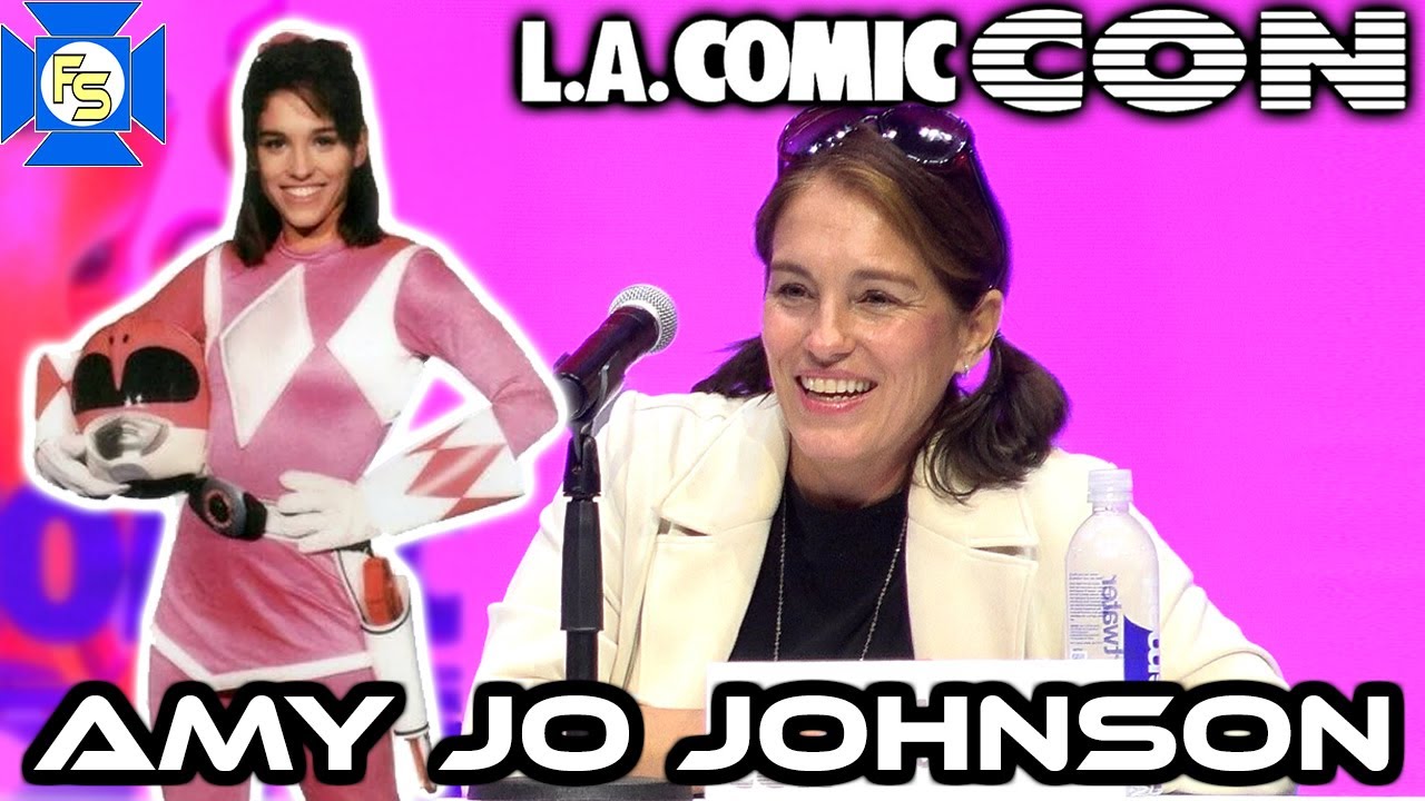 PINK POWER RANGER Amy Jo Johnson Panel – L.A. Comic Con 2024