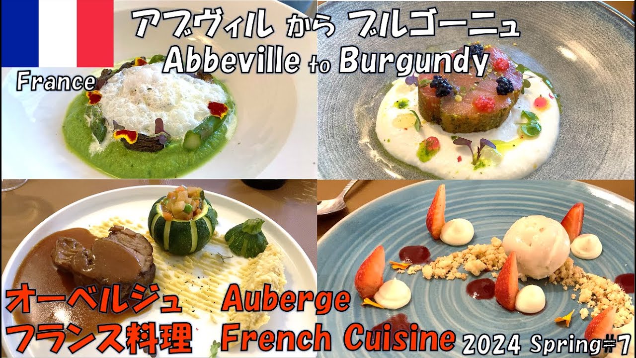 Train trip from Abbeville to Chagny Burgundy / France / Europe railway travel