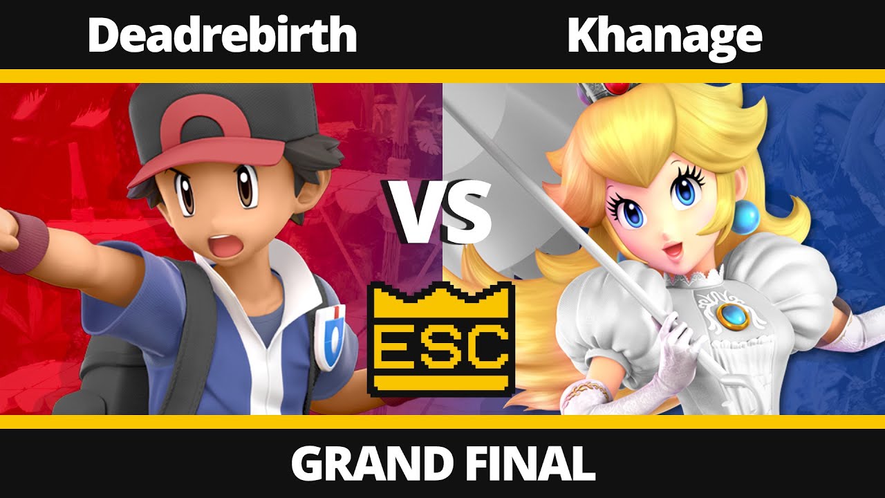 ESC 53 - Grand Final - Deadrebirth (Pok&eacute;mon Trainer) Vs. Khanage (Peach) - SSBU UK Local Tournament
