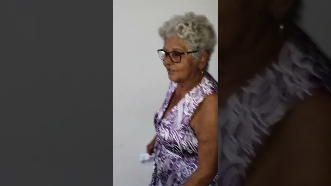 Ela voltou mais ,animada minha mãe é demais 🥰