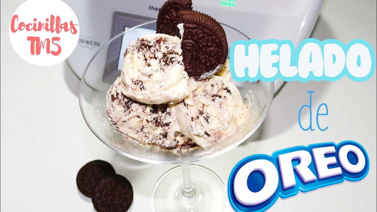 Helado de Oreo | Recetas Thermomix