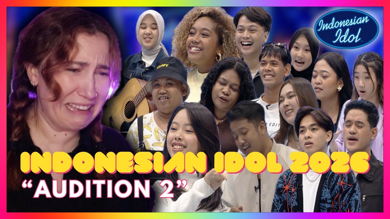 Прослушивание 2-го этапа Indonesian Idol 2026 | Видео с реакцией Миреи Эстефано