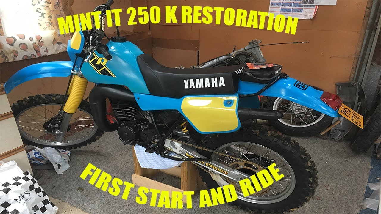 Restoring a very rare1983  Yamaha IT 250 K full to  mint condition