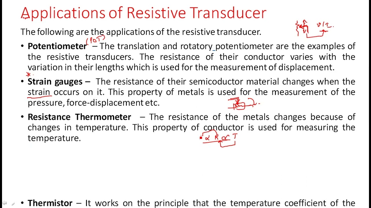 Resistive transducers | Potentiometers | Electrical Instruments ( EIM ) | Lec - 62