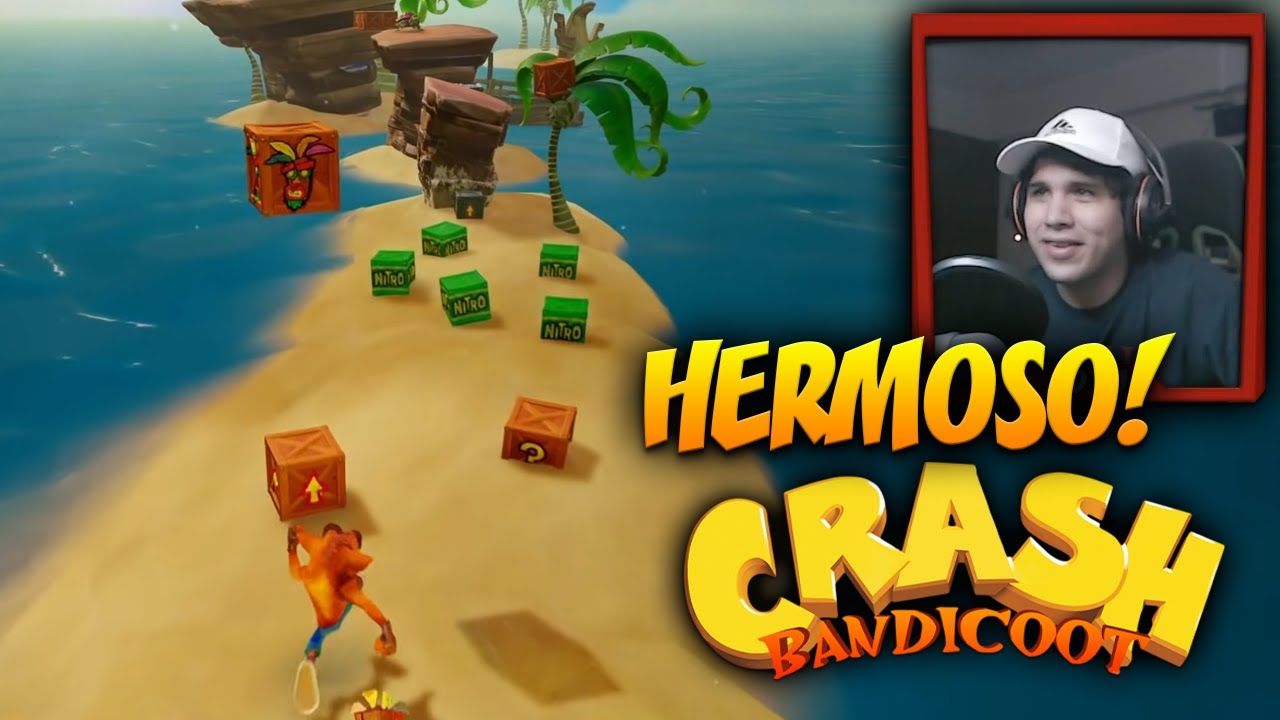 EL MEJOR MOD DE LA HISTORIA DE CRASH N.SANE TRILOGY | TDYU Reacciona
