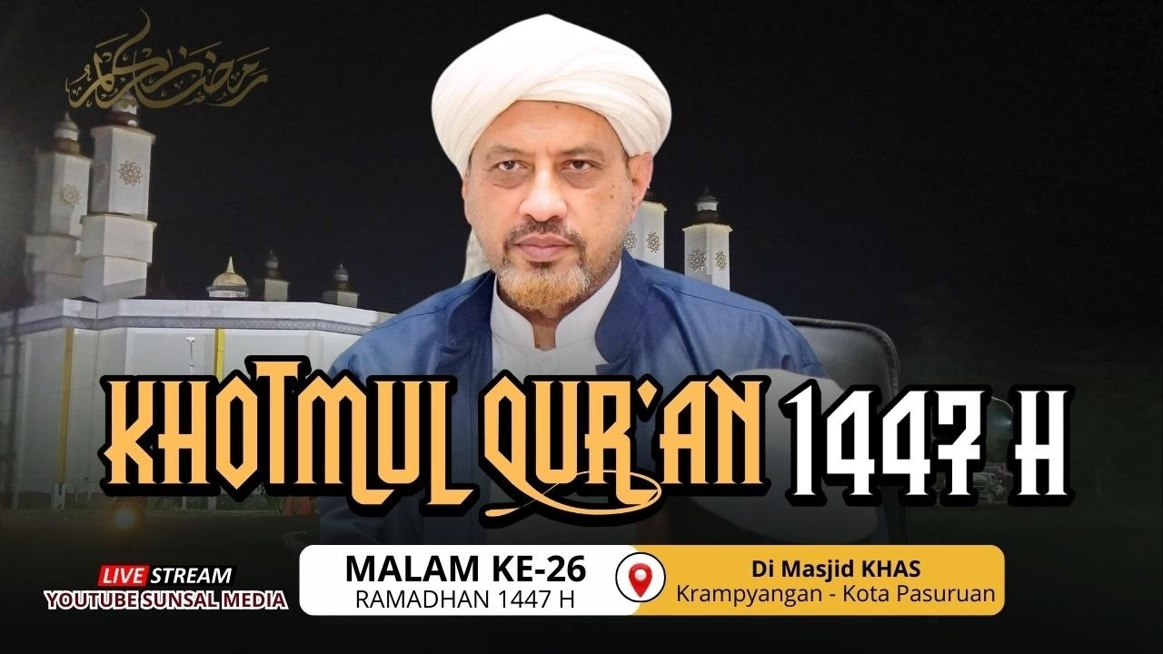 🔴[LIVE] Khotmul Qur'an Malam Ke-26 Ramadhan 1447 H | Di Masjid KHAS
