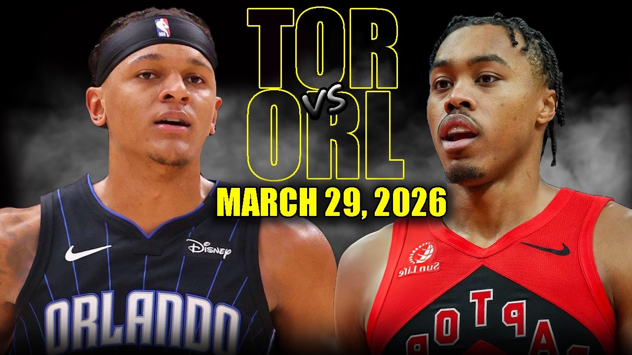 Toronto Raptors kontra Orlando Magic &ndash; skr&oacute;t całego meczu &ndash; 29 marca 2026 r. | Sezon NBA