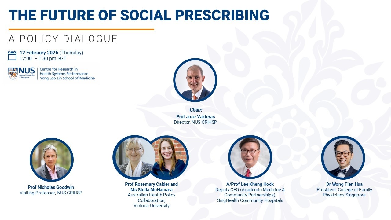 The Future of Social Prescribing - A Policy Dialogue