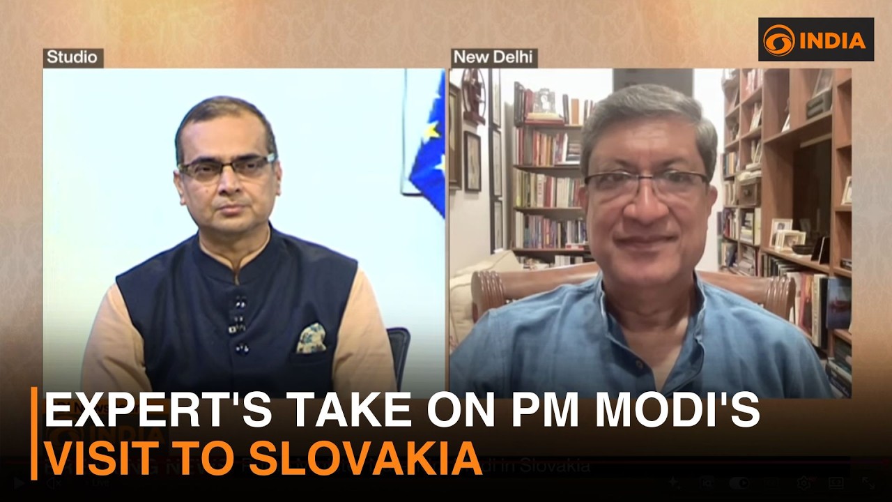 Мнение экспертов о визите премьер-министра Моди в Словакию | DD India