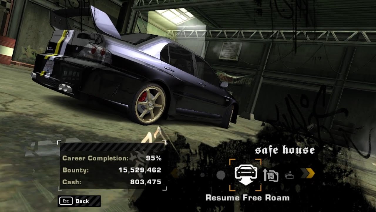 Need For Speed Most Wanted 2005 Gameplay | Razor Challenge #19 Mitsubishi Evo 8 vs BMW M3 GTR