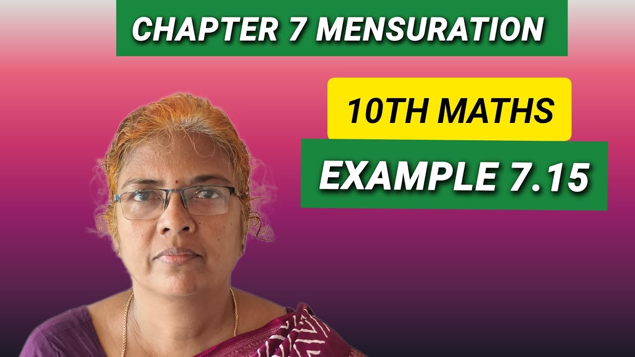 10th Maths Example 7.15 Sum in tamil.
