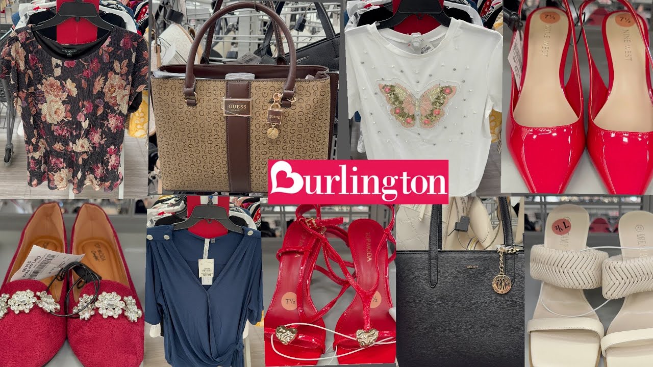 BURLINGTON NEW ARRIVALS‼️DESIGNER FASHION CLOTHES SHOES & HANDBAGS FOR LESS | BURLINGTON SHOPPING 🛍️