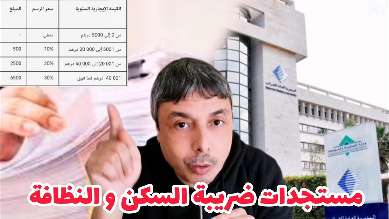 مستجدات ضريبة السكن و النظافة 2026 طرق الأداء و غرامات التأخير و كيفاش تحسب