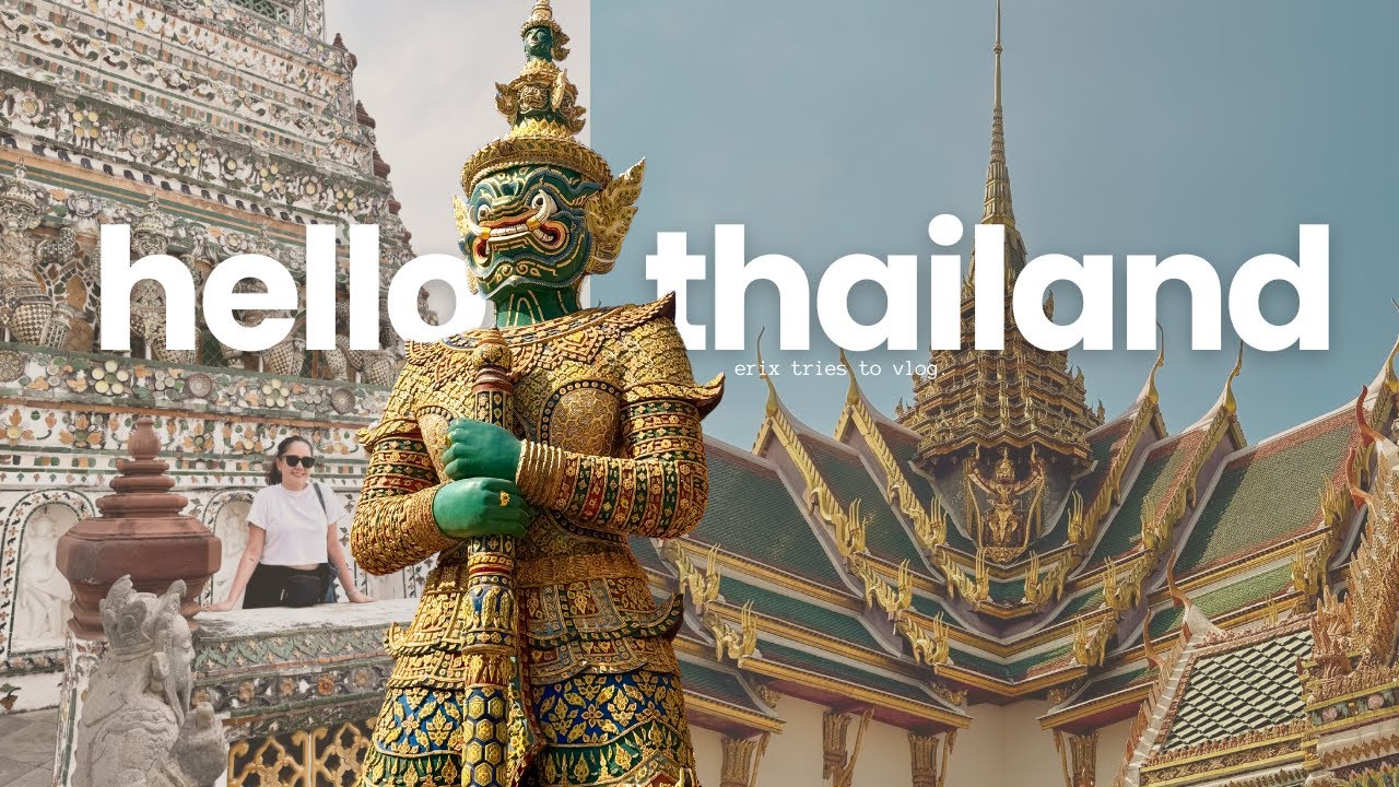 Bangkok Travel Vlog 🇹🇭 temple tour, Chatuchak weekend market, BEST MASSAGES 💆‍♀️ | Dec 2024