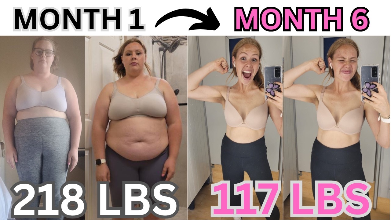 Kenzie's Before & After Weight Loss Transformation Journey | She Lost 100 Pounds Of Fat In 6 Months