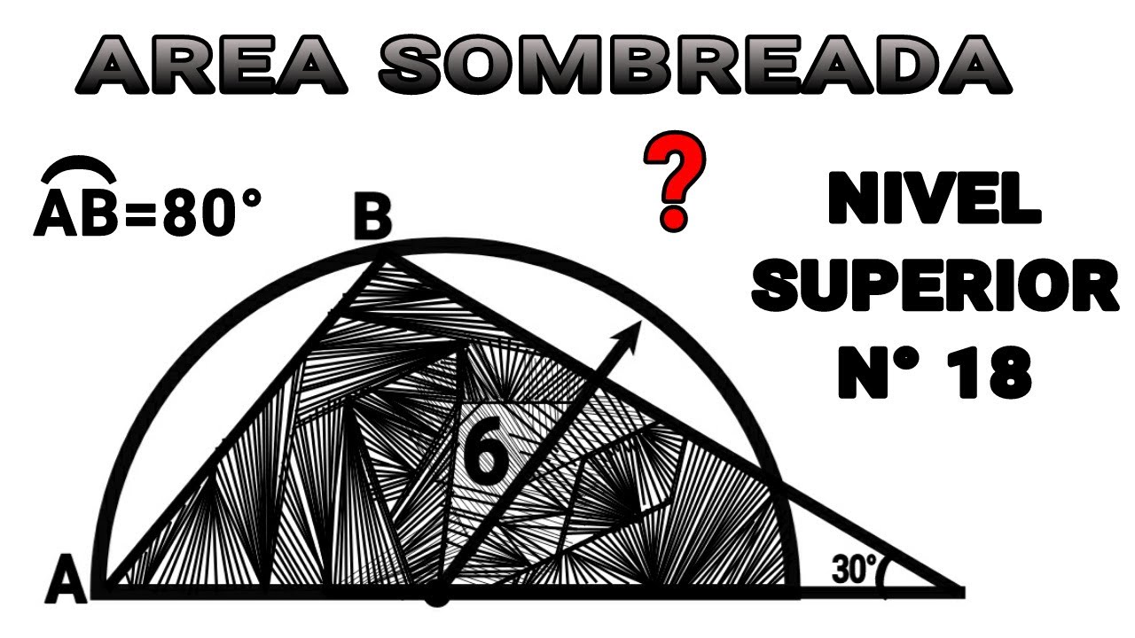 un CRACK si LO RESUELVE!!!🤪😡 Halla el Area Sombreada👍👍🟢