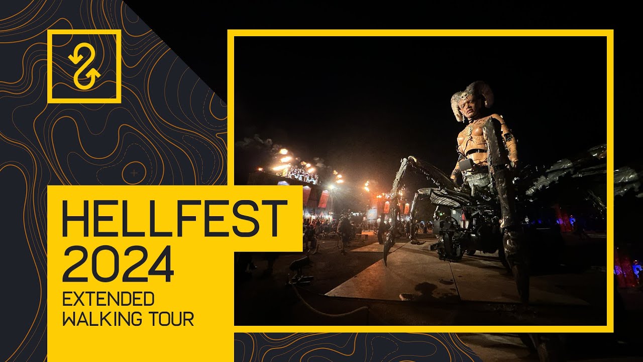 Hellfest 2024 Walking Tour (Extended version) / Welcome to Infernopolis