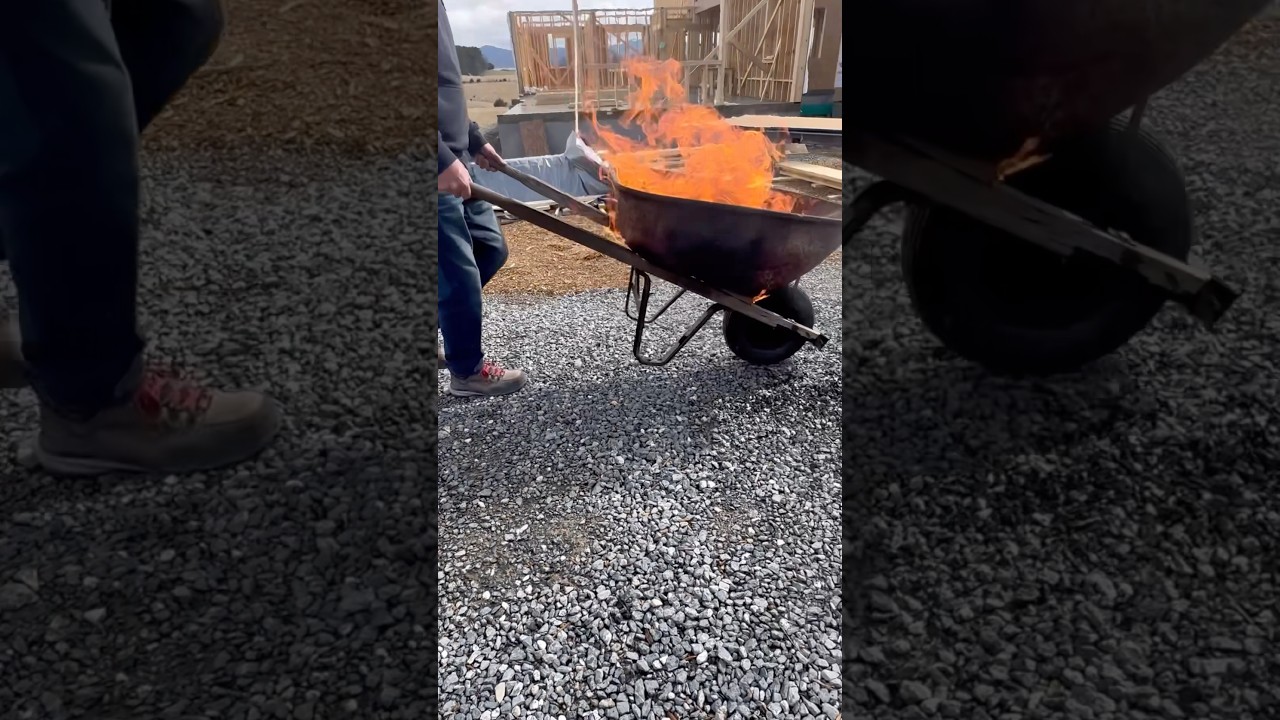 Fixing A Burning Wheelbarrow
