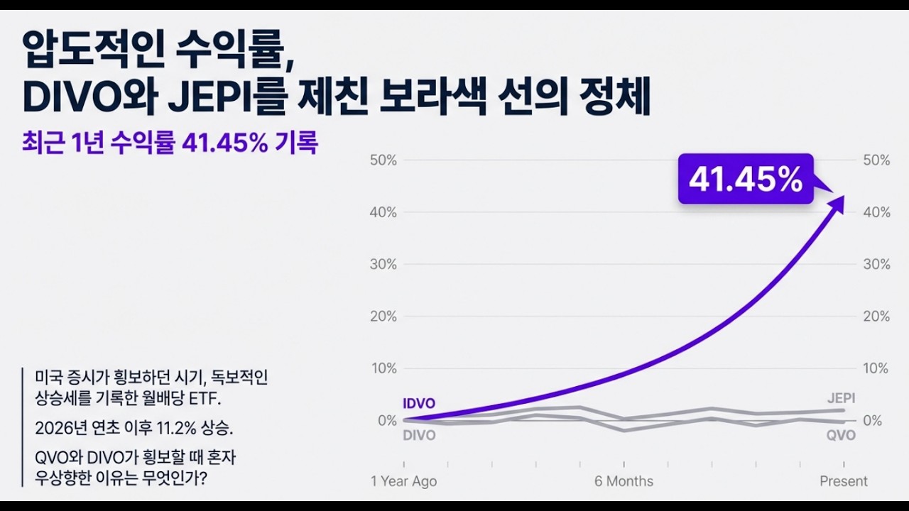 IDVO 압도적 성과 ETF (2026년 기대주)