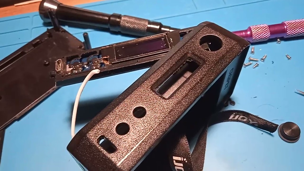 iJOY Cigpet Capo 126W боксмод (geisha). Разборка. Ремонт.