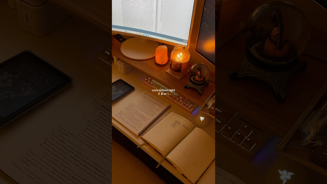cozy nights 🍂🤍🕯️ #fallaesthetic #cozyfall #nightroutine #aesthetic #fall #cozy #routine