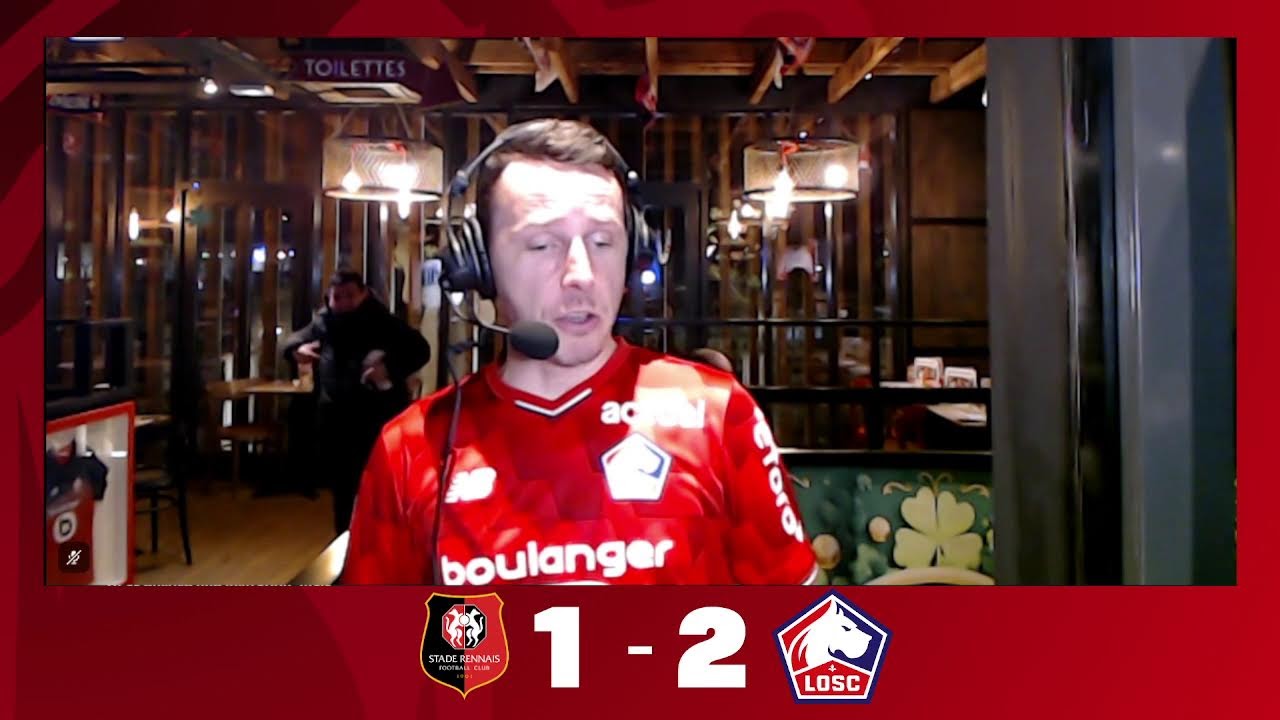 Rennes-Lille commenté par François VDW.