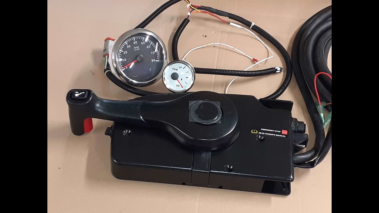 I converted a Mercury Control Box from RH to LH mount - part 2 of a series